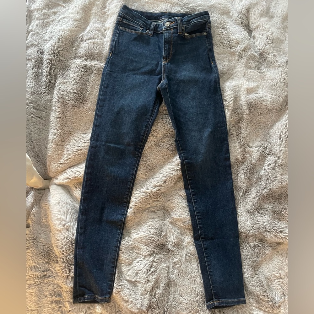 All Saints High waist skinny jeans
